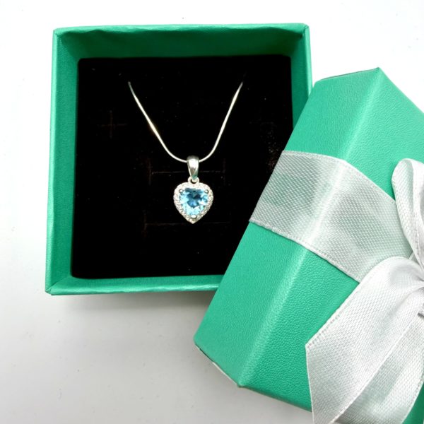 925 ვერცხლის ყელსაბამი "გული"