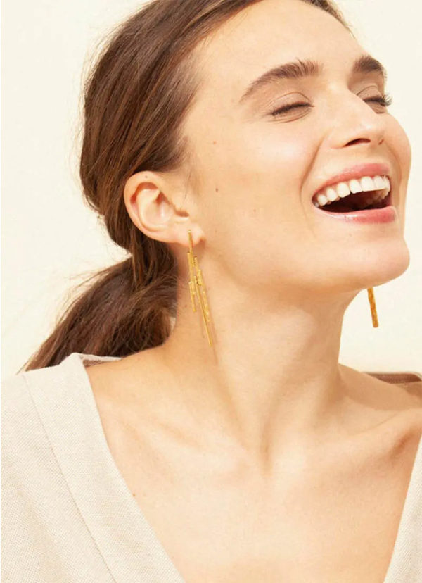 Argento Golden Earrings - Image 2